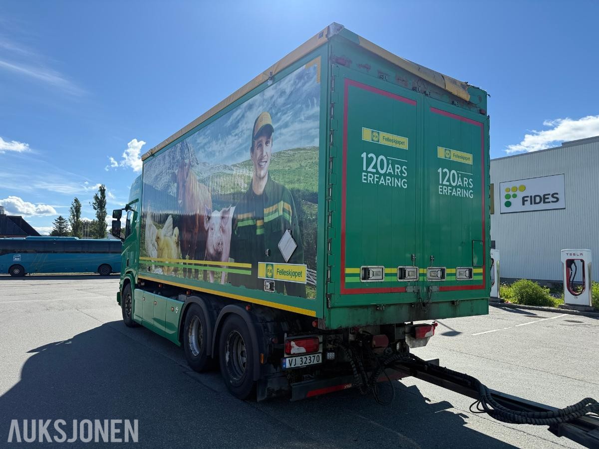2023 Scania R590 XT Med He-Plan Fliskassehenger